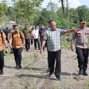 Kapolda Papua Tinjau Kantor Satpas SIM Polres Mimika, RS Bhayangkara Mimika dan Mako Brimob III Korbrimob Polri