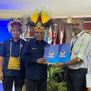 Jadi Parpol Ketiga Mendaftar ke KPU, Partai NasDem Papua Siap Menangkan Pemilu 2024