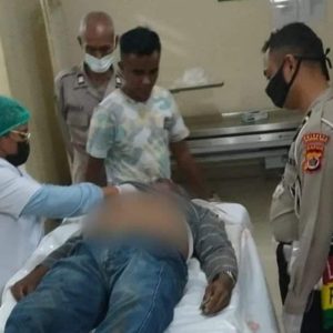 Akibat Laka Tunggal, Seorang Pria Paruh Baya Meninggal Dunia di Jalan Alternatif Waena