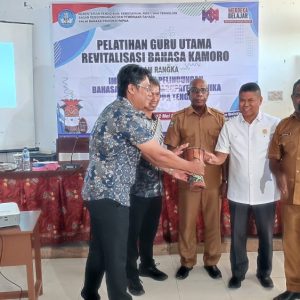 Balai Bahasa Papua Gelar Pelatihan Guru Utama Revitalisasi Bahasa Kamoro di Timika