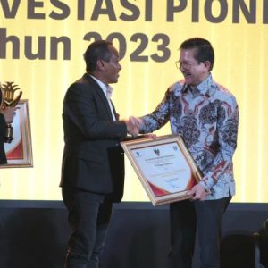 Freeport Terima Anugerah Investasi Pionir dari Kementerian Investasi