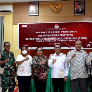 KPU Tetapkan DPT Kabupaten Mappi Sebanyak 80.440 Pemilih