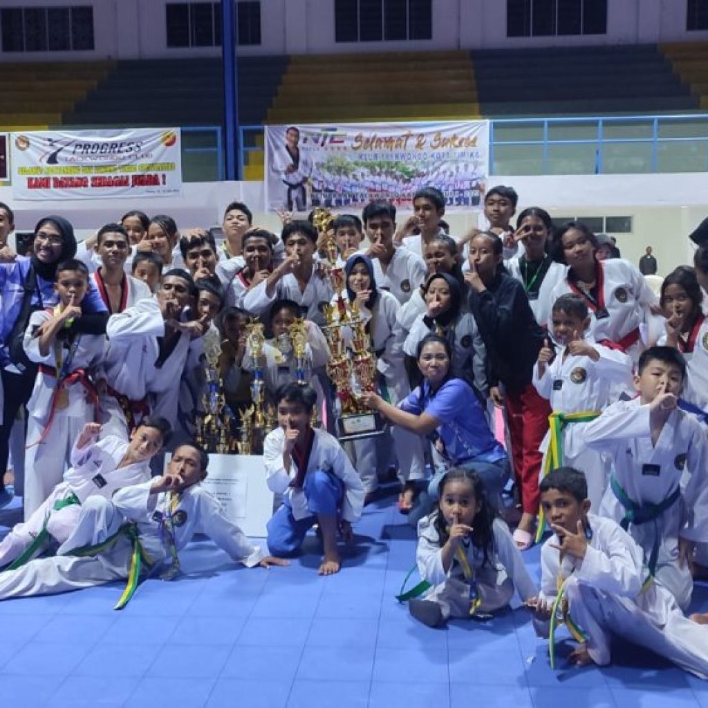 Dojang Kota Timika Raih Piala Bergilir, Turnamen Taekwondo Kapolres Mimika Cup I Resmi Ditutup