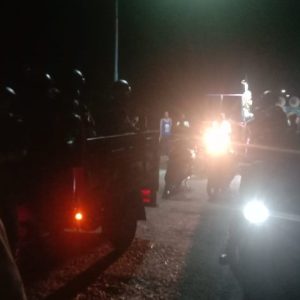 Umat muslim di Kota Agats Konvoi Malam Takbiran Jelang Hari Raya Idul Adha