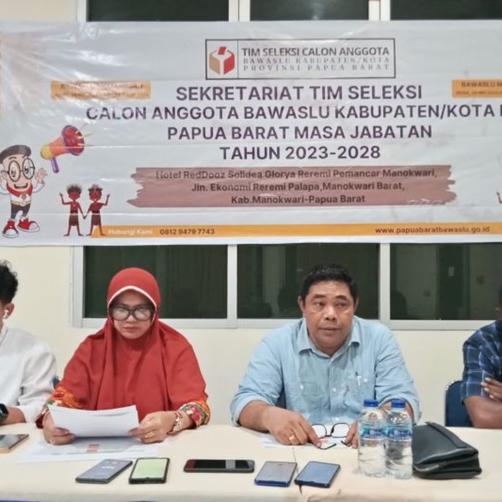 Pendaftaran Anggota Bawaslu Enam Daerah di Papua Barat Diperpanjang