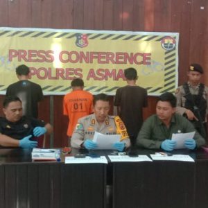 Tiga Tersangka Narkoba di Asmat Terancam Hukuman Penjara Masing-masing 12 dan 20 Tahun