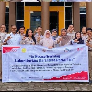 Karantina Pertanian Timika Gelar Training Implementasi dan Evaluasi Sistem Manajemen Mutu SNI