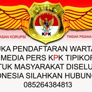 Juga Beredar di Timika, Jubir KPK : Pendaftaran Media Pers Komisi Pengawasan Korupsi Tipikor Bukan dari KPK