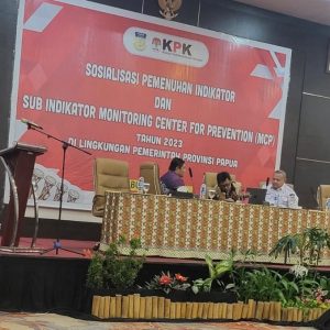 Gubernur Rumasukun Dorong OPD Tingkatkan Capaian MCP 2023
