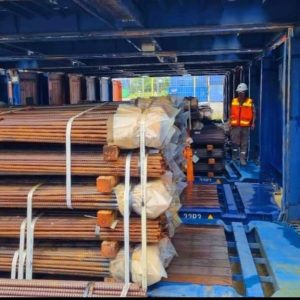 Masuk Pelabuhan Amamapare, Kemasan Kayu Asal Australia Tak Luput dari Pemeriksaan Karantina Timika