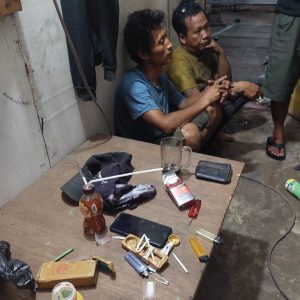 Tadi Malam, Empat Pengedar Narkoba Dibekuk Polres Mimika, Hendak Dipasok ke Puncak Jaya