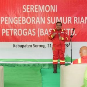 Petrogas Mulai Bor Sumur Eksplorasi Riam-1 di Sorong Papua