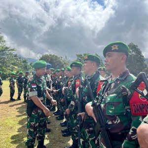 900 Prajurit dari Dua Batalyon, Yonif Raider 122/TS dan Yonif 310/KK Tiba di Papua, Danrem Ingatkan Selalu Waspada