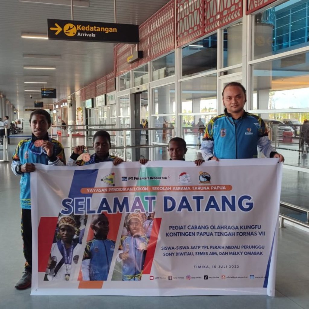 Luar Biasa, Siswa SATP Putra Asli Daerah Mimika Sabet Dua Medali di Ajang FORNAS Bandung