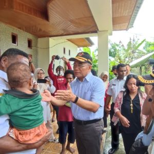 Menko PMK Tinjau Dapur Sehat Stunting Kampung Mawokauw Jaya Timika