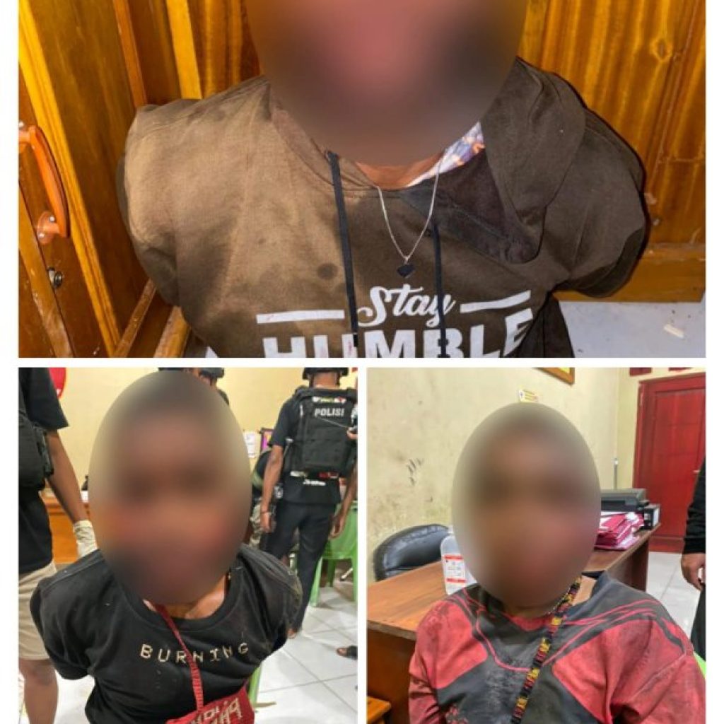 Gagal Bunuh Warga Sipil, Tiga Anggota KKB Papua di Yahukimo Tertangkap, Satu Senjata Api Turut Disita
