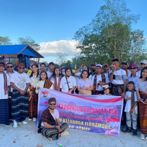 Tarian Ja’i Goyang Agats, Kerukunan Keluarga Flobamorata Asmat Ikut Meriahkan Karnaval Budaya Nusantara