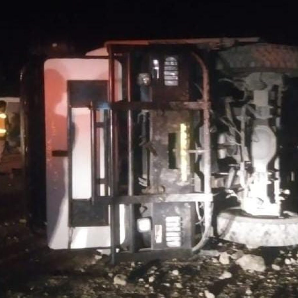 Tadi Pagi, Bus Karyawan PTFI Terguling, 11 Orang Dievakuasi ke Klinik Kuala Kencana