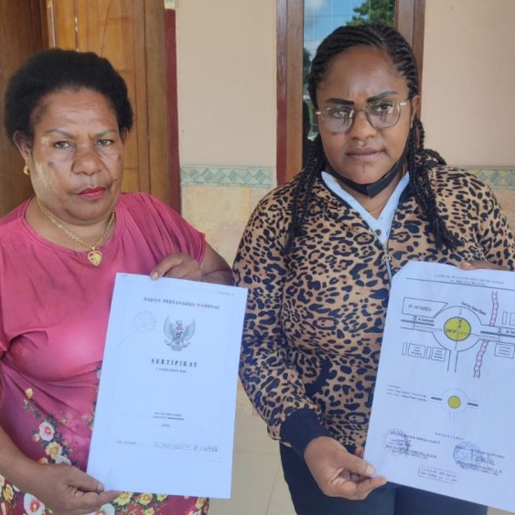 Pemilik Lahan Bundaran Petrosea Desak Pemda Mimika Segera Bayar Ganti Rugi Tanah