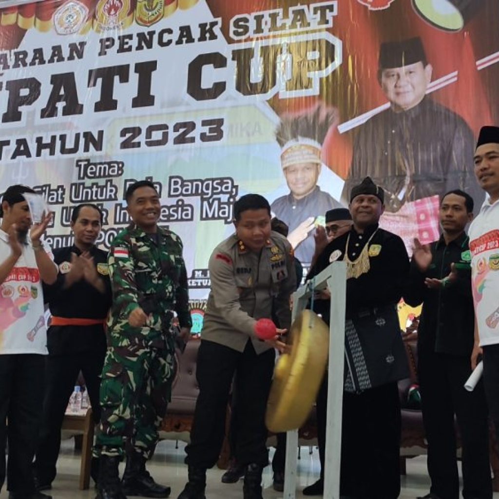PSHT Cabang Timika Raih Juara Umum Kejuaraan Pencak Silat Bupati Cup 2023