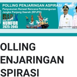 Mulai Susun RPJPD 2025 – 2045, Pemda Biak Numfor Jaring Aspirasi Melalui Polling