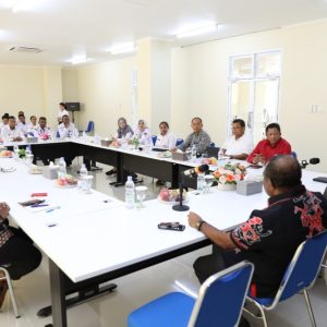 Pj Gubernur Papua Instruksikan KPU Segera Koordinasi Aparat Keamanan Jelang Pemilu 2024