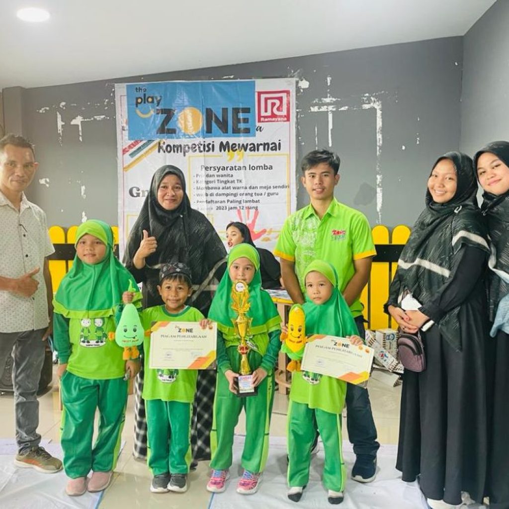 148 Siswa TK Utusan Sejumlah Sekolah di Mimika Ikut Lomba di Arena The Play Zone Ramayana Timika