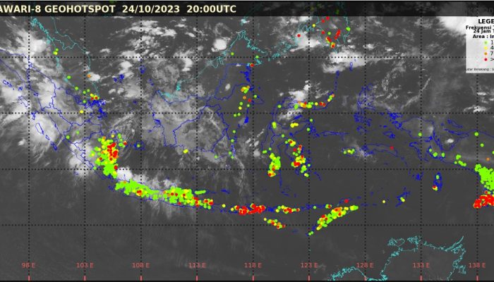 Fenomena Asap Selimuti Langit Timika, BMKG Ungkap Pantauan Foto Satelit, Ternyata Ini Penyebabnya