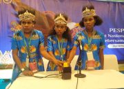 Wakili Provinsi Papua Selatan, Tiga Anak Kabupaten Mappi Tampil Memukau di CCR PESPARANI Nasional