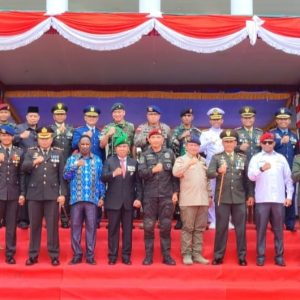 Puncak HUT TNI ke 78 di Mimika, TNI Tegaskan Komitmen Jamin Keamanan Pesta Demokrasi 2024