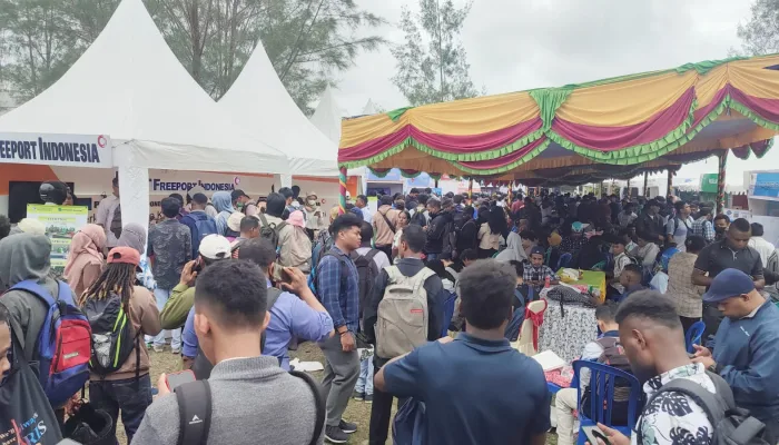 Resmi Dibuka, Ini Ratusan Perusahaan yang Tawarkan Lowongan Kerja di Job Fair 2023 di Timika