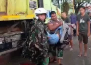 Tabrakan Hebat di Perempatan Kuala Kencana Timika, Korban Digendong Ibunya “Tolong Anak Saya”