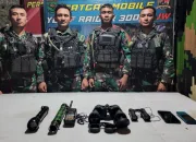Pasca Kontak Tembak dengan 6 Anggota KKB, Satgas Yonif 300/Bjw Amankan Sejumlah BB dari Honai