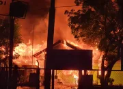 Polisi Mulai Selidiki Pembakaran Denkesyah TNI AD dan Rumah Jabatan Kasi Korem 172/PWY
