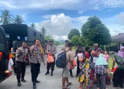 850 Warga Pengungsi Korban Kericuhan Kampung Karya Bumi Besum Akhirnya Pulang Rumah, 43 Masih Enggan Kembali