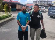 Polres Nduga Serahkan 1 Anggota KKB Pelaku Kriminal Ke Kejari Wamena