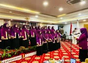 32 Pengurus Alisa Khadijah-ICMI Kabupaten Jayapura Dilantik, Diharapkan Bisa Bersinergi dengan Pemerintah