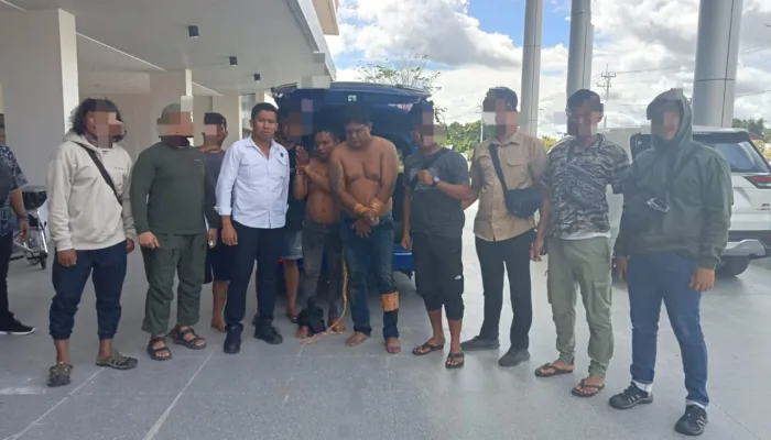 Dua Anggota Sindikat Perampok Kota Timika Berhasil Dibekuk di Hutan KM 11
