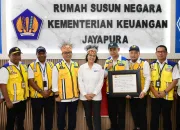 Sri Mulyani Resmikan Rusunara di Jayapura, Diharapkan Bisa Tingkatkan Kinerja Kanwil Kemenkeu di Papua