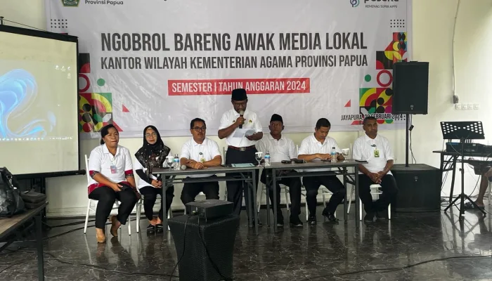 Gelar Media Gathering, Kanwil Kemenag Papua Paparkan Program Prioritas dan Keberhasilan Pelayanan