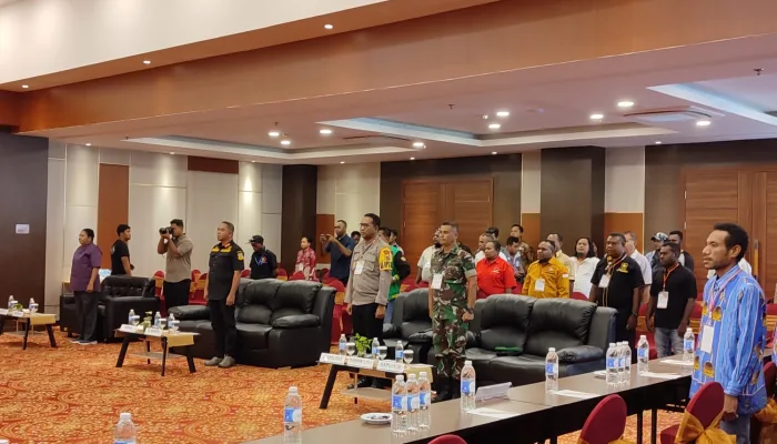 KPU Kabupaten Jayapura Lakukan Rapat Pleno Hasil Pemilu 2024