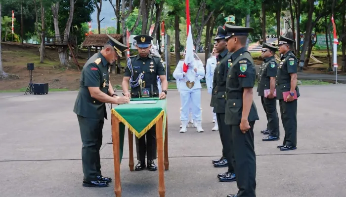 Dihadapan 49 Prajurit Lulusan Dikmata, Jenderal Pangemanan Tegaskan Prajurit TNI AD Jangan Sakiti Rakyat
