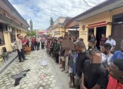 Buntut Penyerangan Polisi Di BTN Kolam Doyo, 13 Orang Ditetapkan Sebagai Tersangka