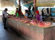 11 Maret Los Penjualan Daging Babi di Pasar Sentral Dibuka Kembali, Begini Penjelasan Kadisnakeswan Mimika