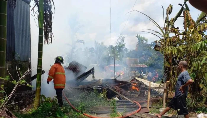Kapolsek Limbong: Kebakaran Rumah di SP 2 Dipicu Korek Api