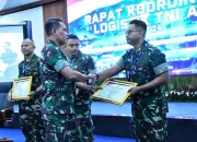 Lanud Yohanis Kapiyau Timika Terima Penghargaan Saat Rakorlog TNI AU 2024