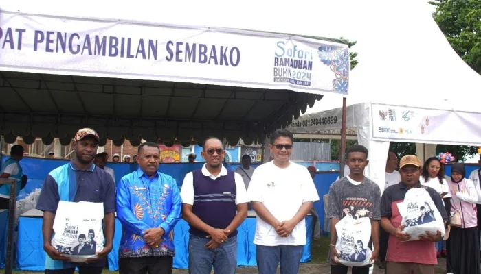 PLN Siapkan 1000 Paket Sembako Murah di Nabire Pada Rangkaian Safari Ramadan BUMN 2024