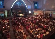 Perayaan Paskah Meriah, Umat Katolik Mimika Diajak Memulai Hidup Baru, Bangkit Bersama Kristus