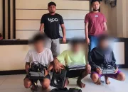Curi 25 Unit Laptop, Tiga Pelajar Diciduk Polisi, Satu Pelaku Lainnya Buron
