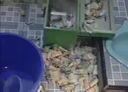 Breaking News: Kotak Amal Masjid Nurul Huda Pasar Damai Dibobol Maling di Toilet